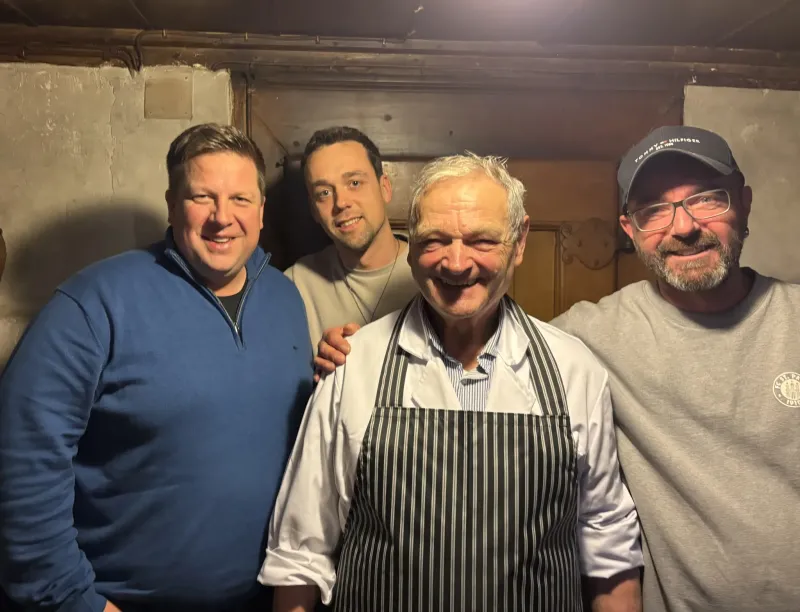 FC-Vorstand auf kulinarischer Erkundungstour