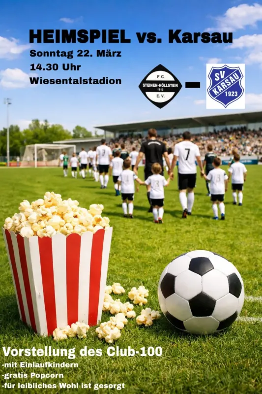 Familienevent am kommenden Sonntag beim FC