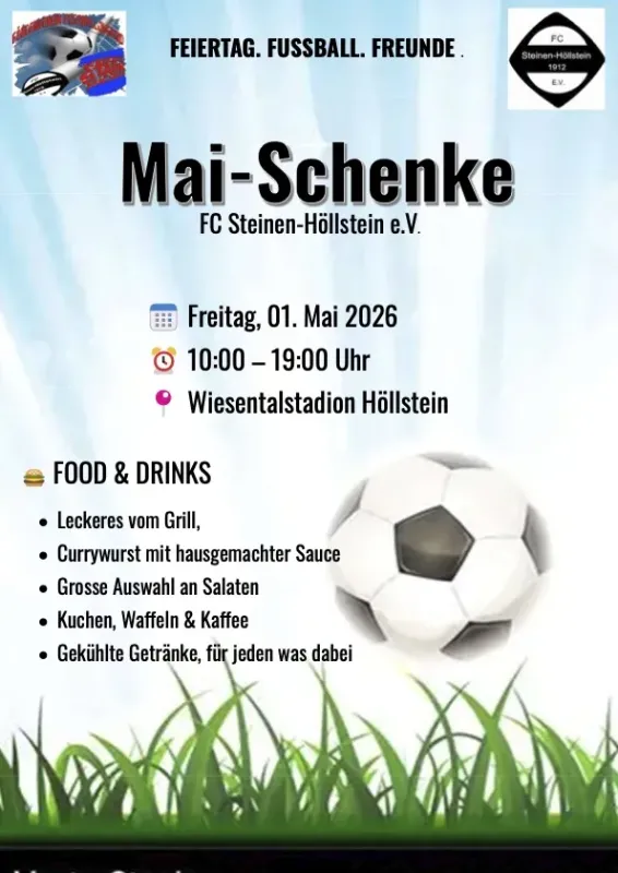 Maihock für die ganze Familie beim FC – jetzt schon vormerken